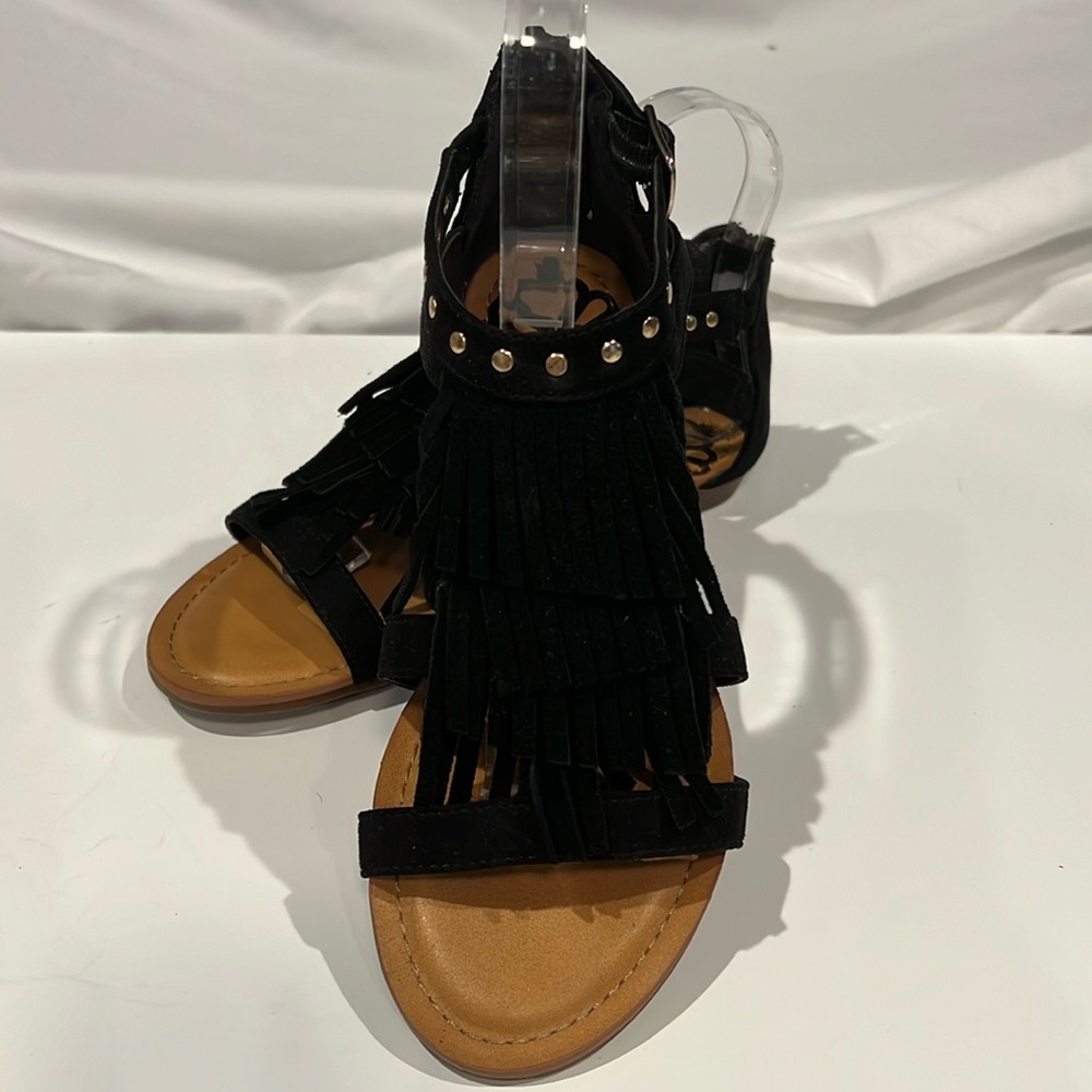 Fergalicious fringe sandals